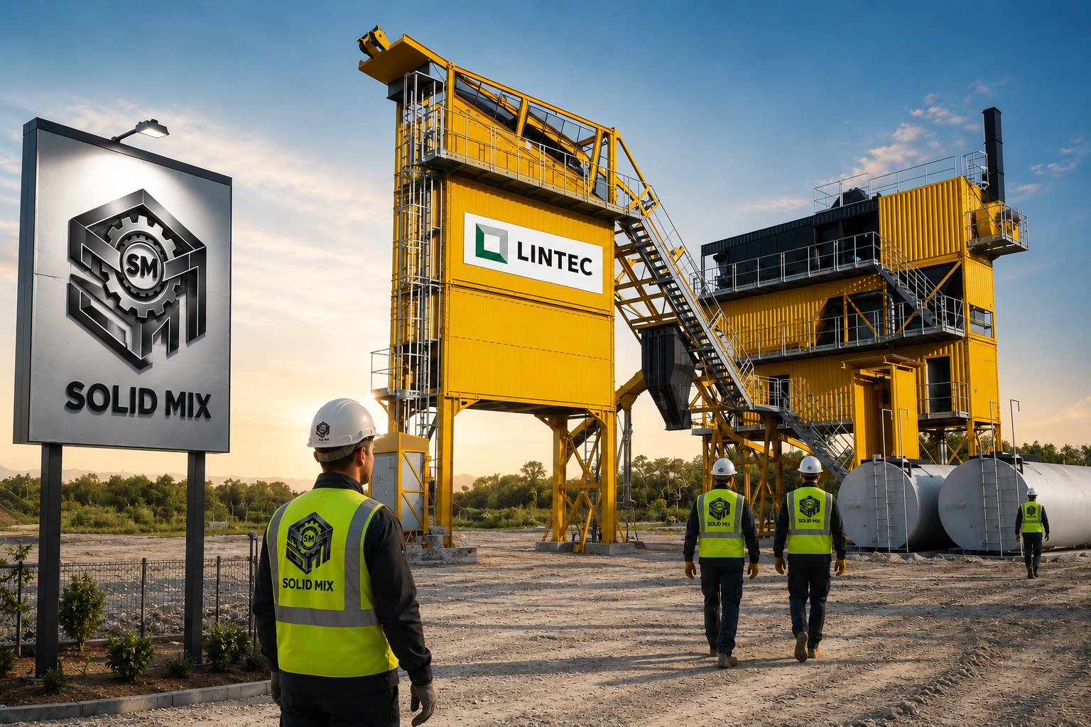 Lintec CSD Containerised Asphalt Plant